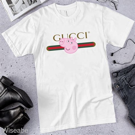 gucci peppa pig shirt|Peppa Pig Gucci gifts.